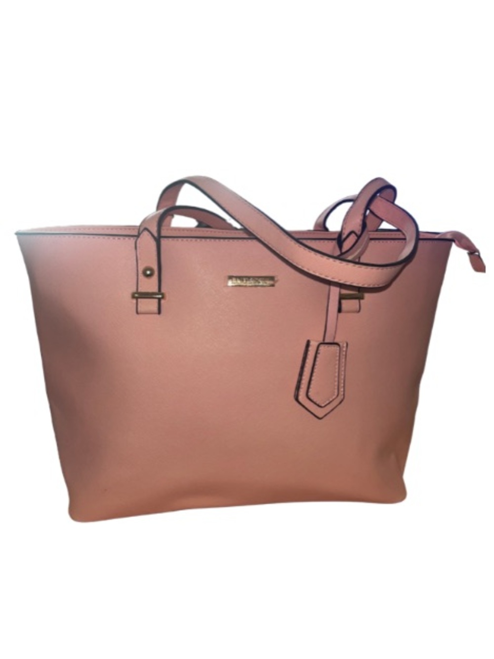 NWOT ELIM & PAUL Blush Pink Faux Leather Shoulder Tote Bag - Gold
Hardware - Picture 10 of 10